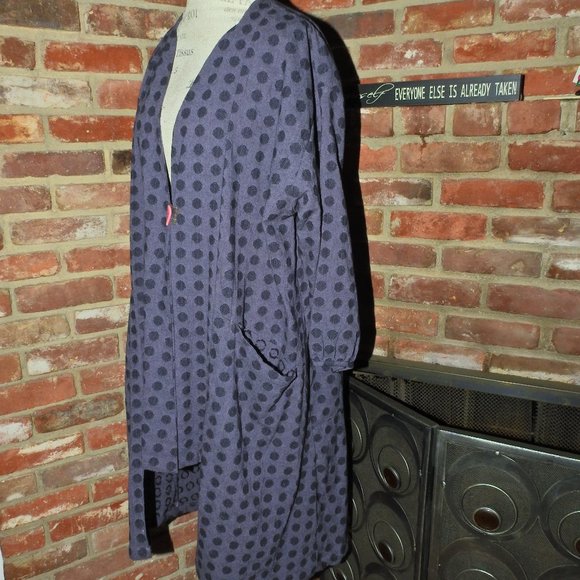 REBE Polka Dot Women's Coat - Picture 8 of 12